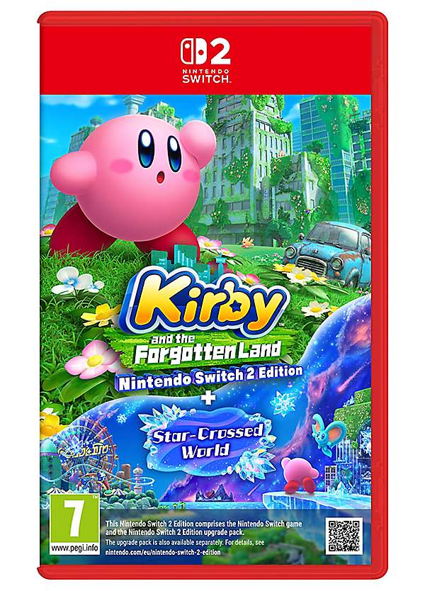 Nintendo Switch 2 Kirby and the Forgotten Land + Star Crossed